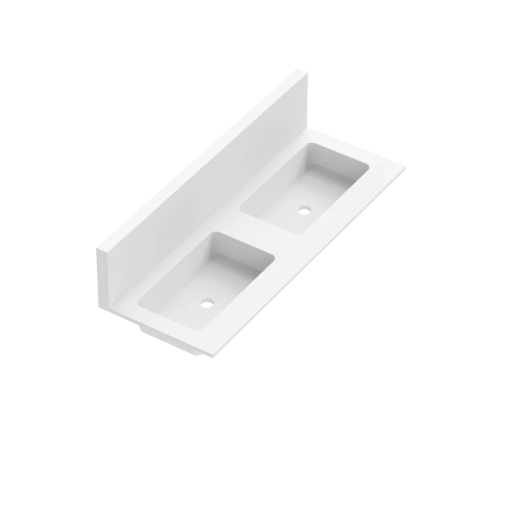 Ambar Depth 46 Wall Mounted 2 Sink