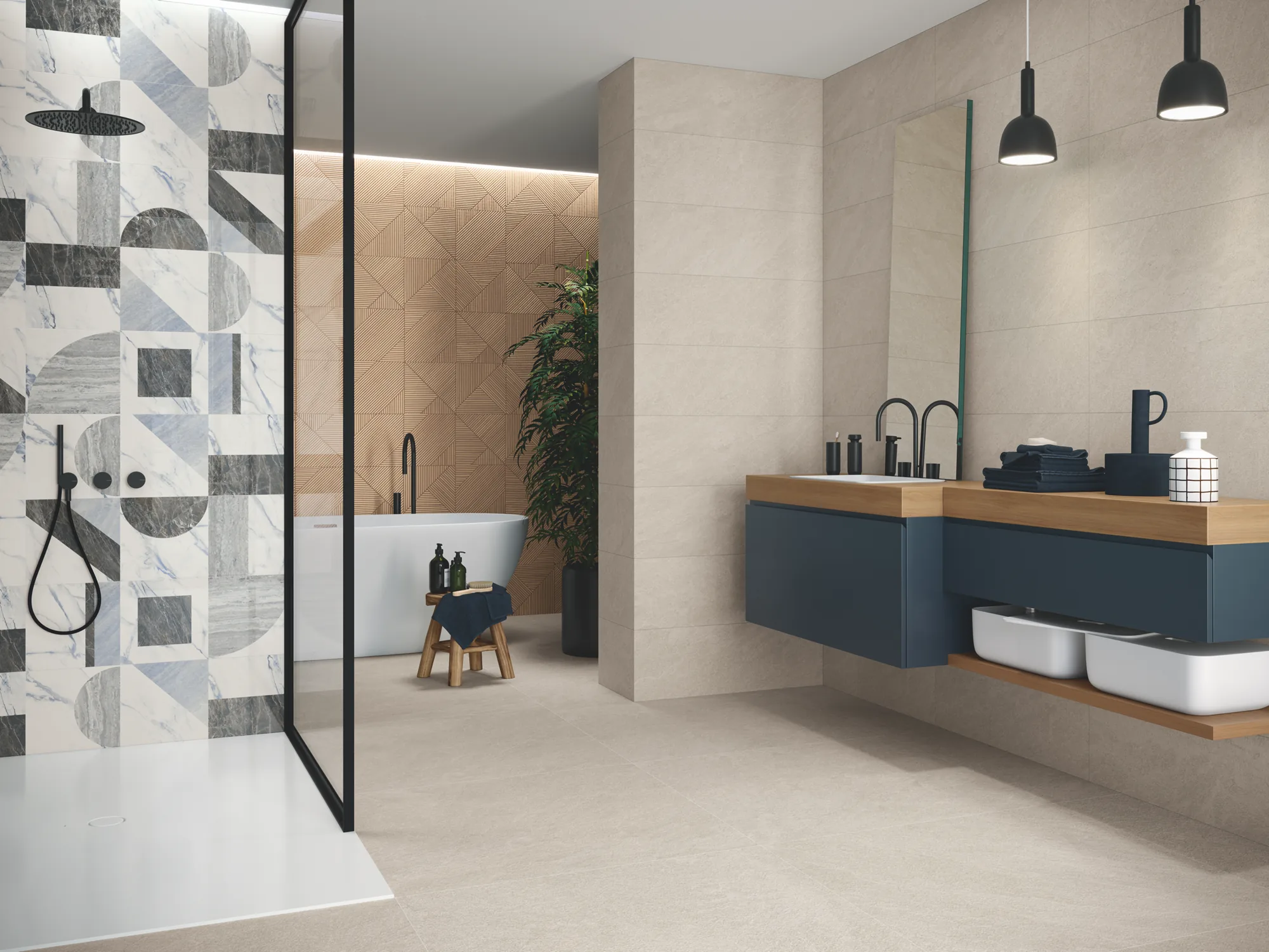 Amazonas 9545 Wood-Effect Porcelain Tile 900x300mm - Image 3