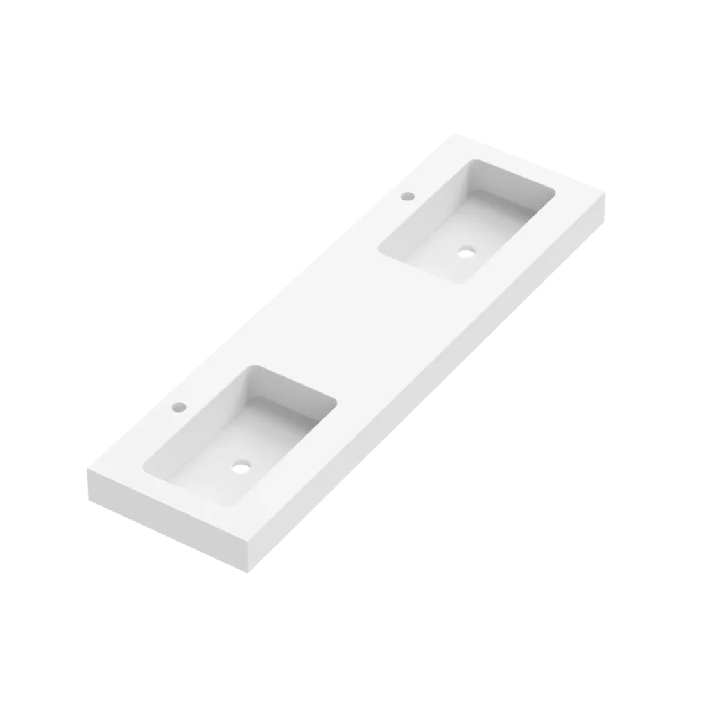Ambar Depth 46 Plinthed 2 Sink 160cm