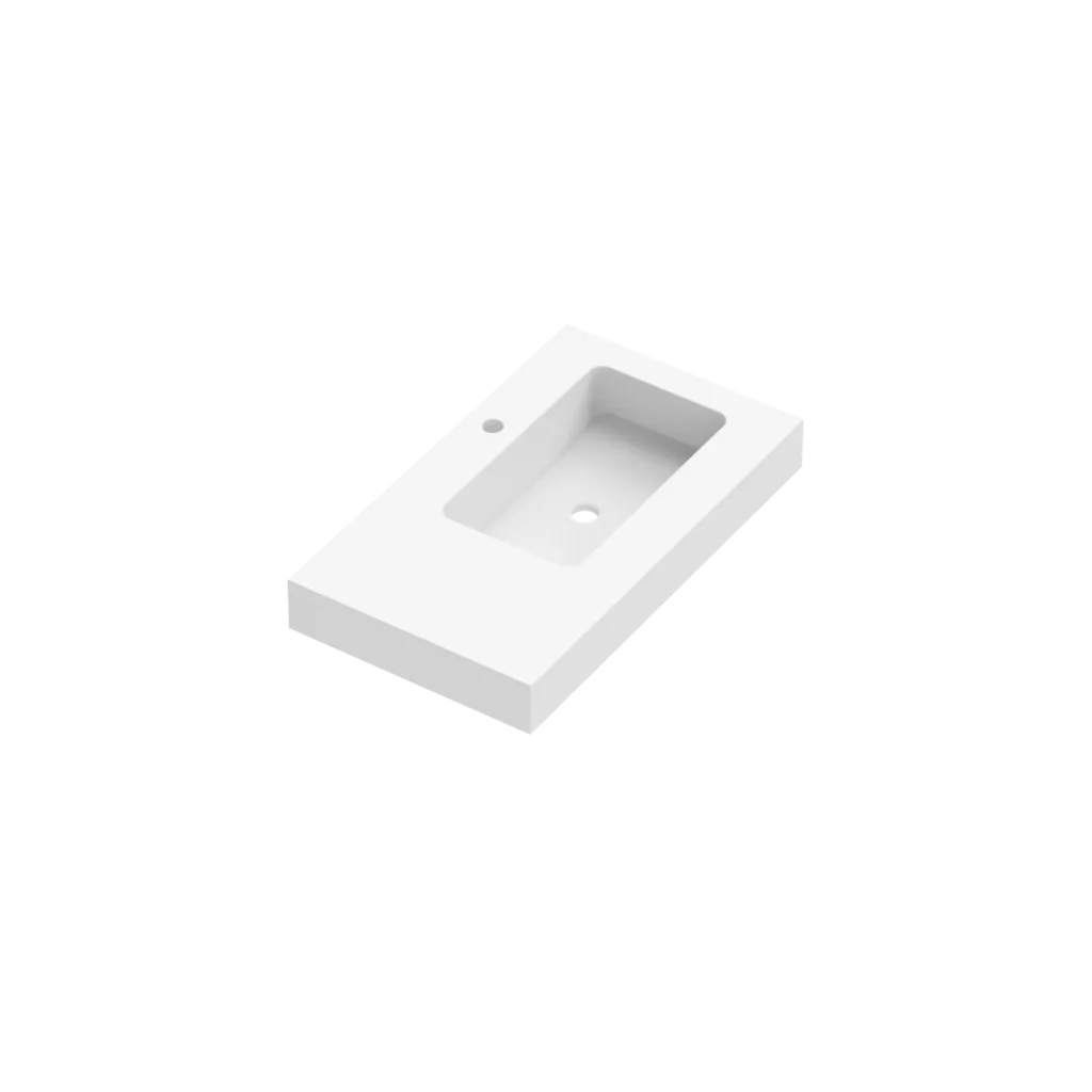 Ambar Depth 46 Plinthed 1 Sink Right 80cm