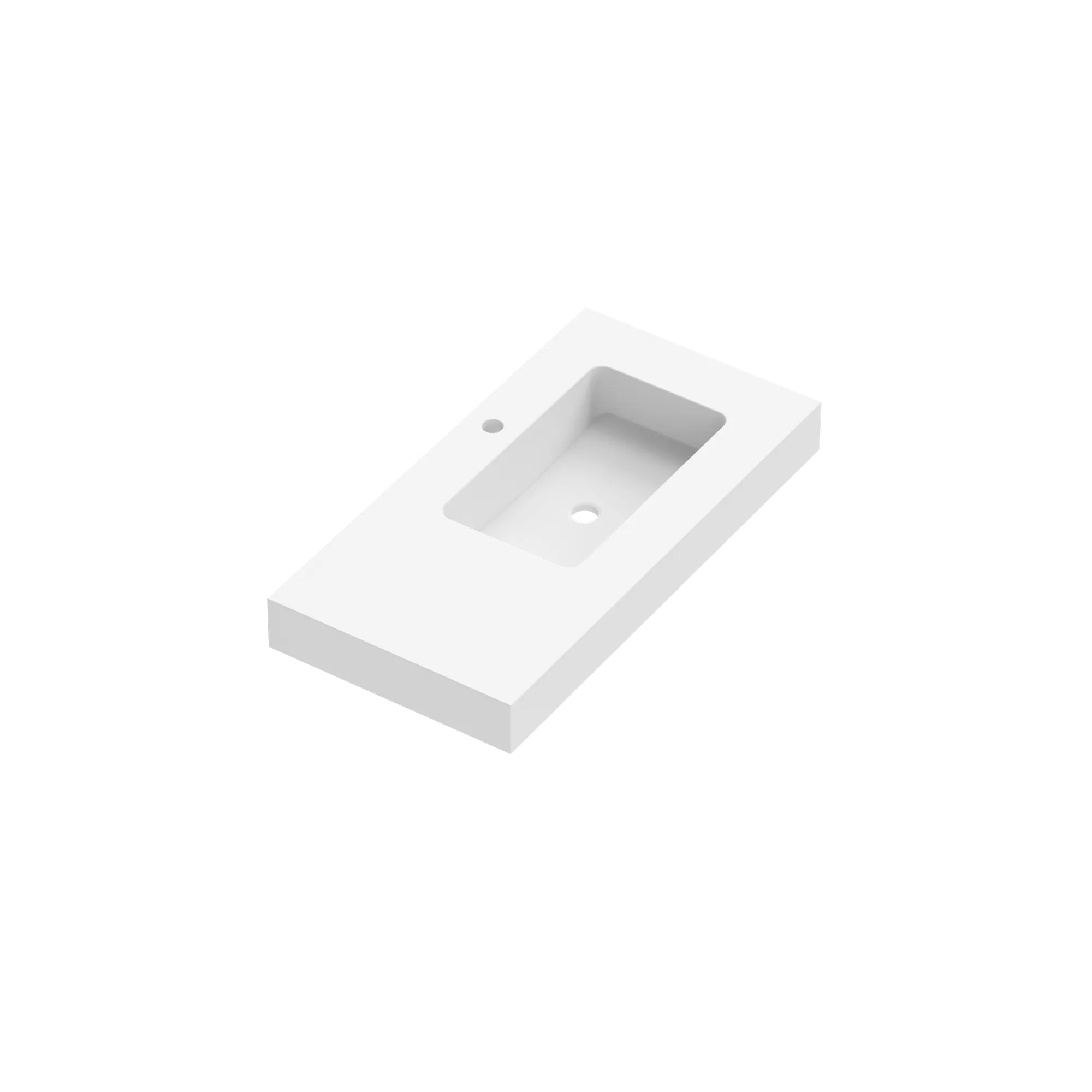 Ambar Depth 46 Plinthed 1 Sink Right 90cm