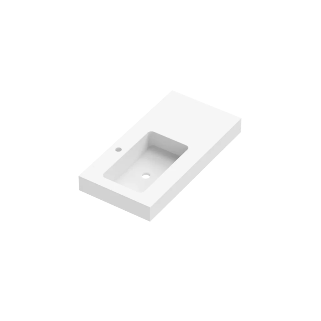Ambar Depth 46 Plinthed 1 Sink Left 90cm