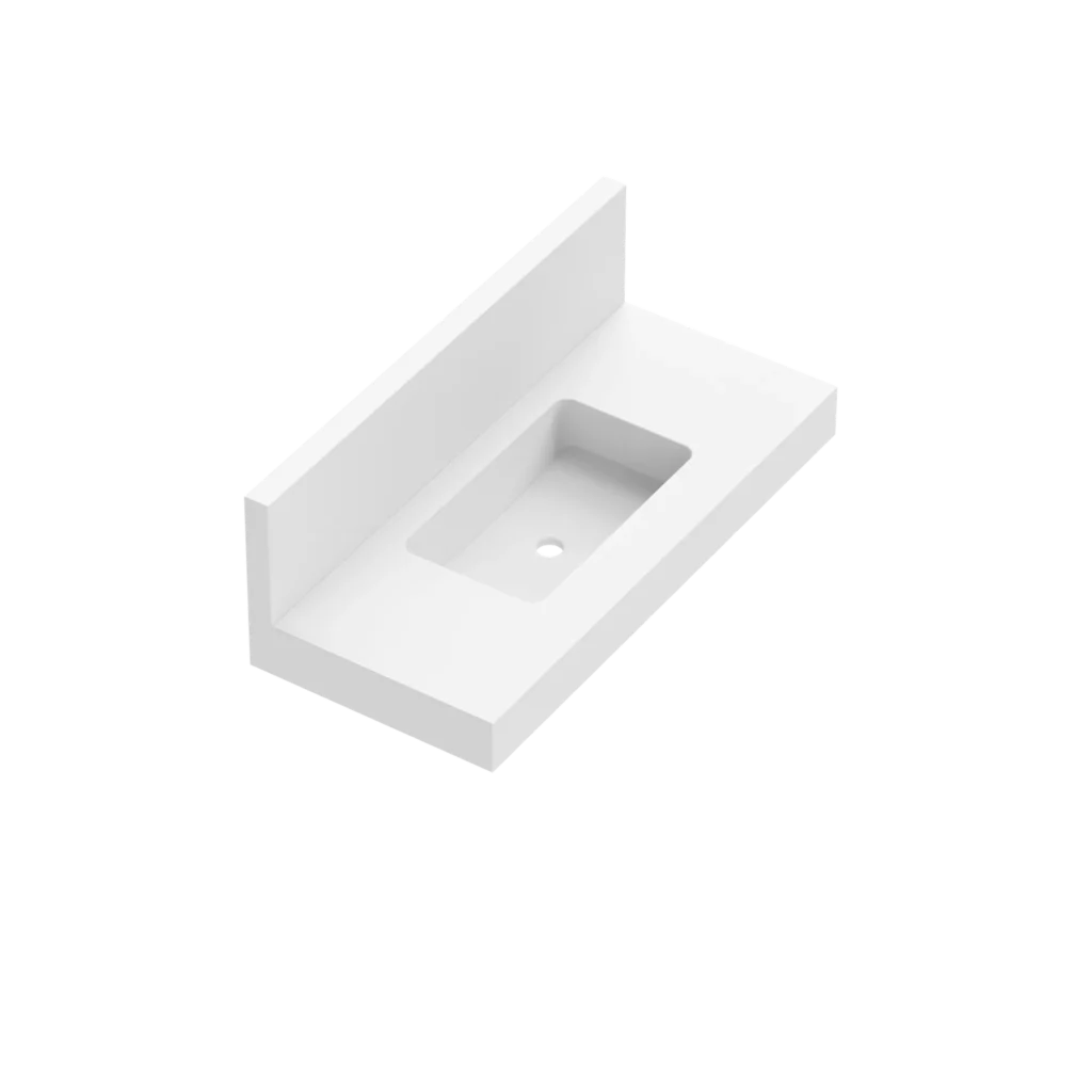 Ambar Depth 46 Plinthed Wall Mounted 100cm