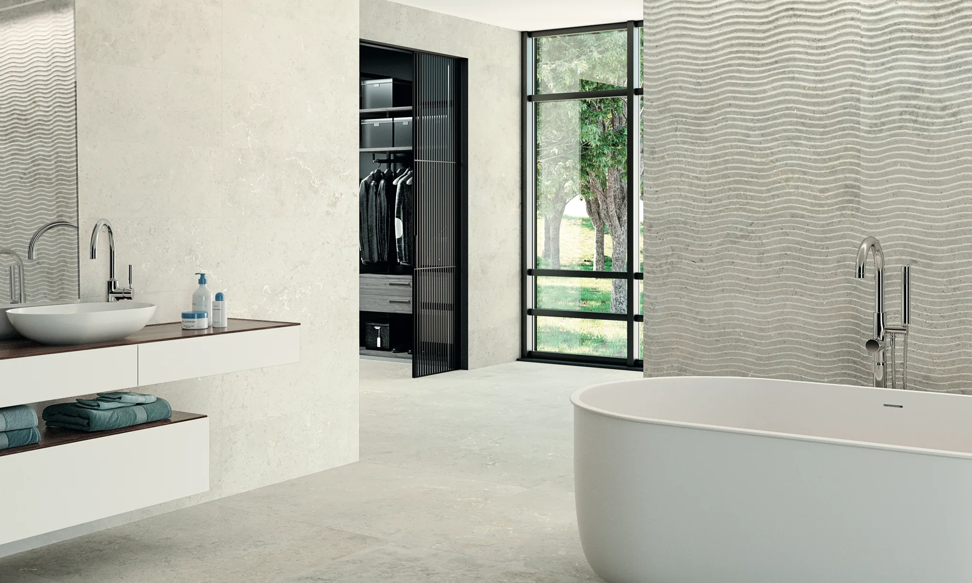 Baltimore 1816 Concrete-Effect Porcelain Tile 1000x1000mm - Image 8