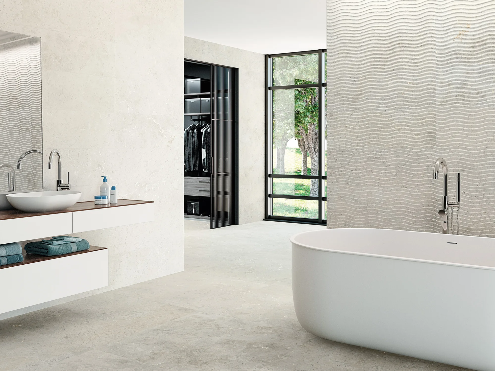 Baltimore 1816 Concrete-Effect Porcelain Tile 1000x1000mm - Image 5