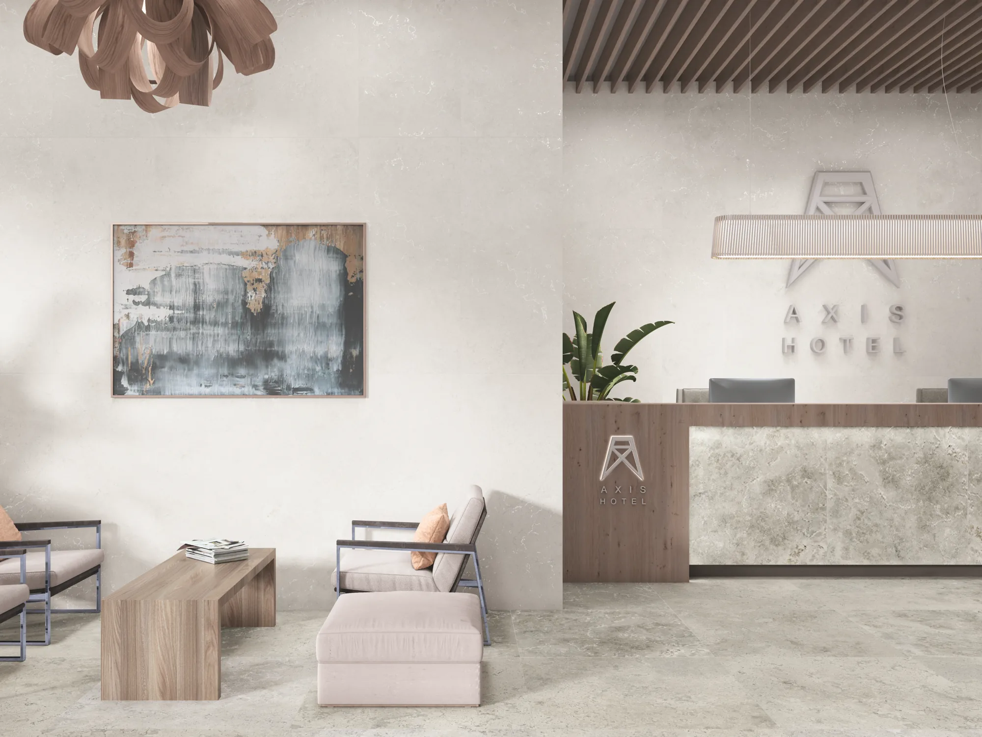 Baltimore 1816 Concrete-Effect Porcelain Tile 1000x1000mm - Image 6