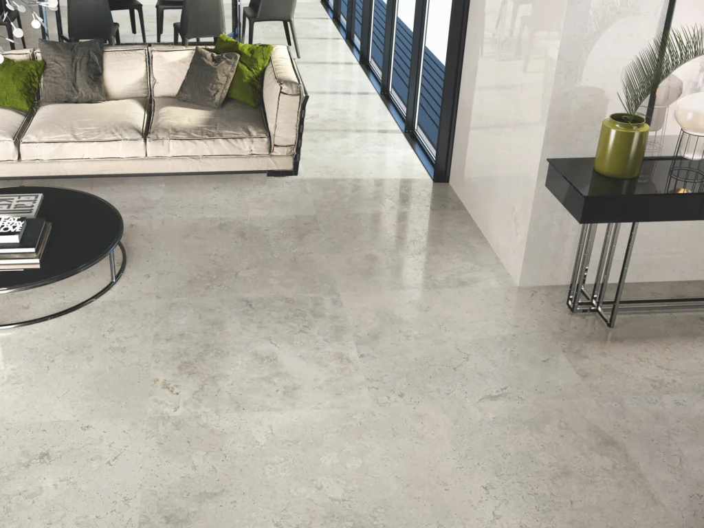 Baltimore 1821 Caramel Concrete-Effect Structured Porcelain Tile 980x980mm