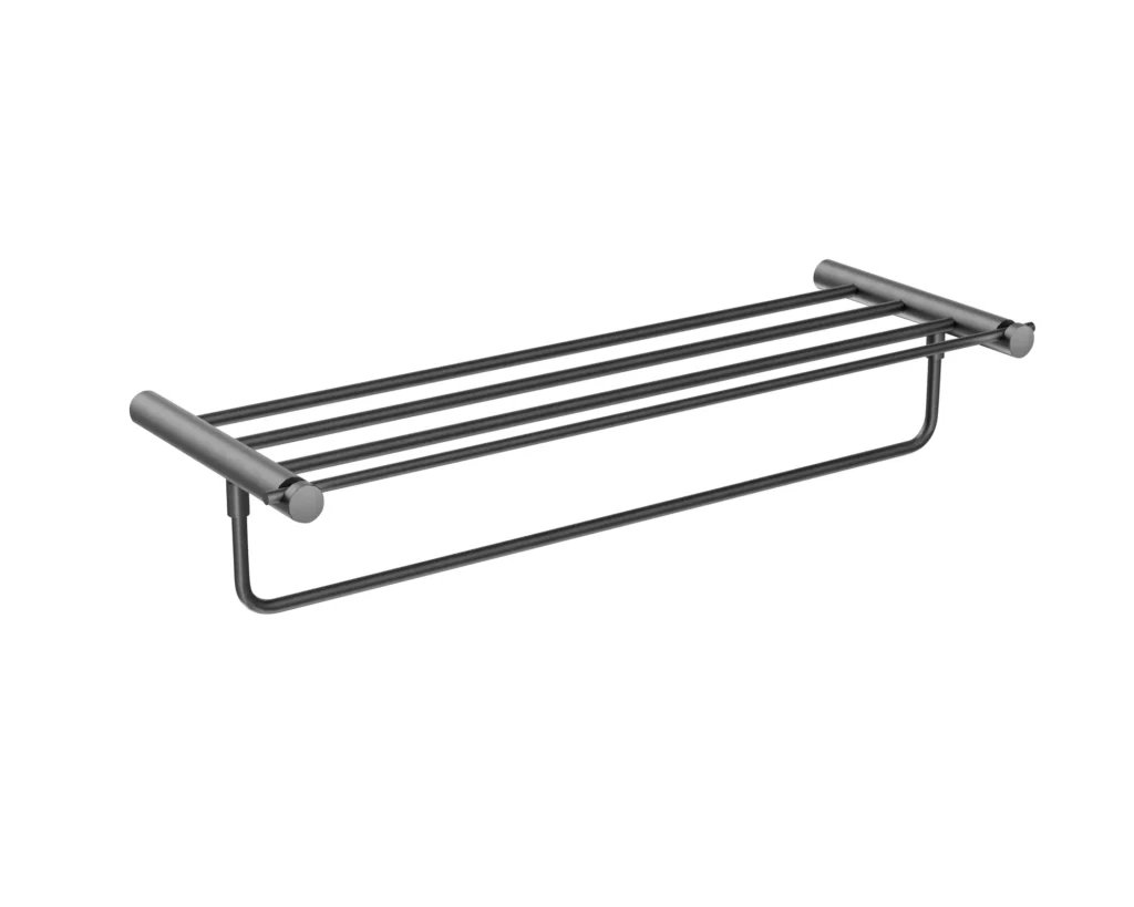 Double Towel Rack Time