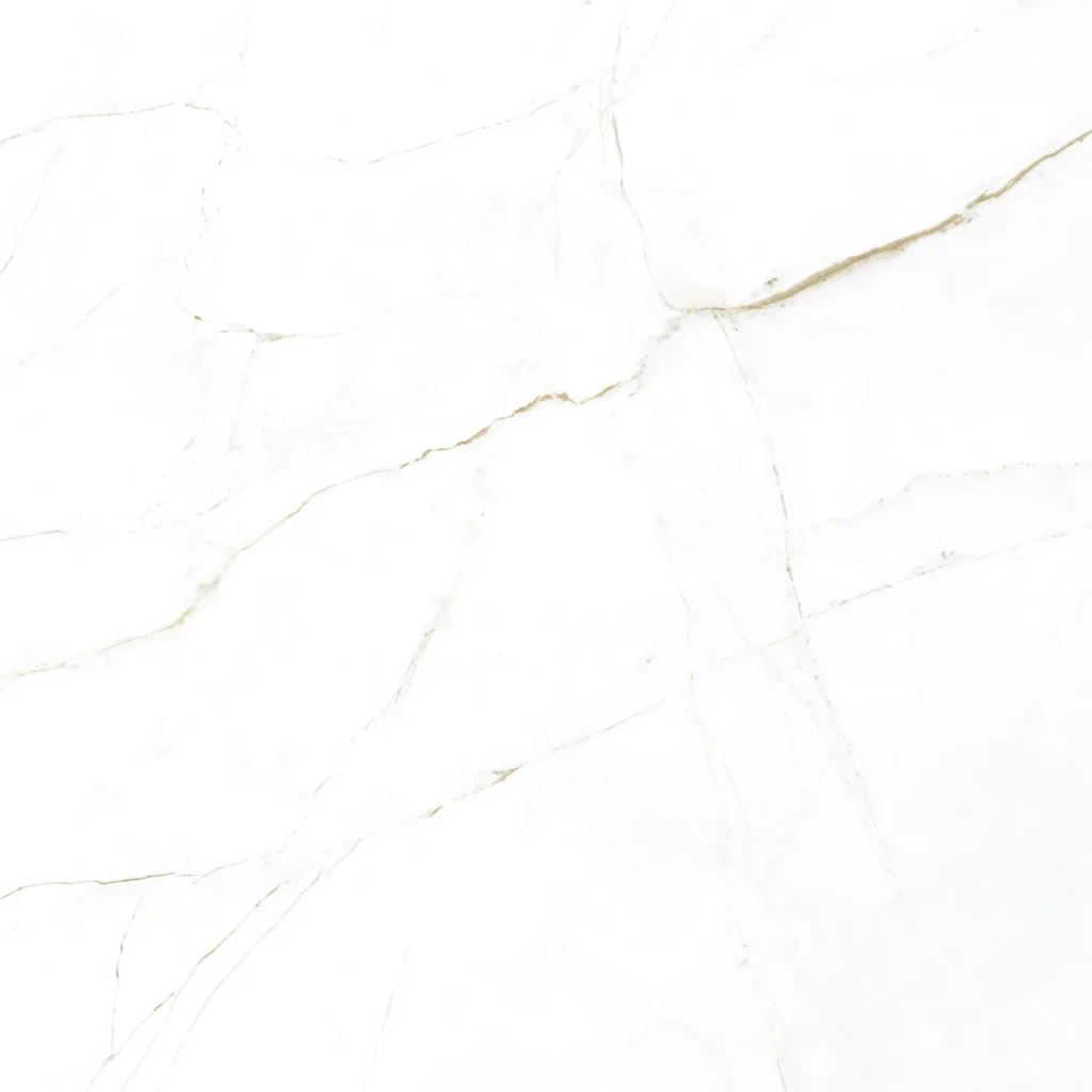 Dual White Marble-Effect Porcelain Tile 1000x1000mm