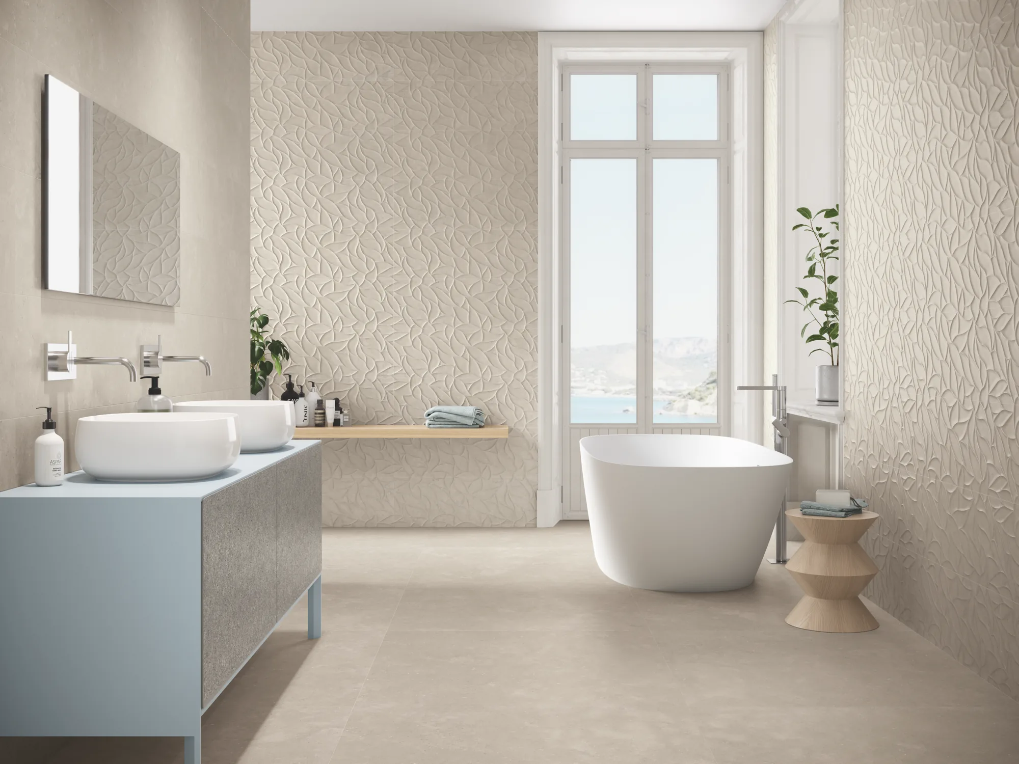 Elba 1859 Stone-Effect Porcelain Tile 1000x1000mm - Image 7