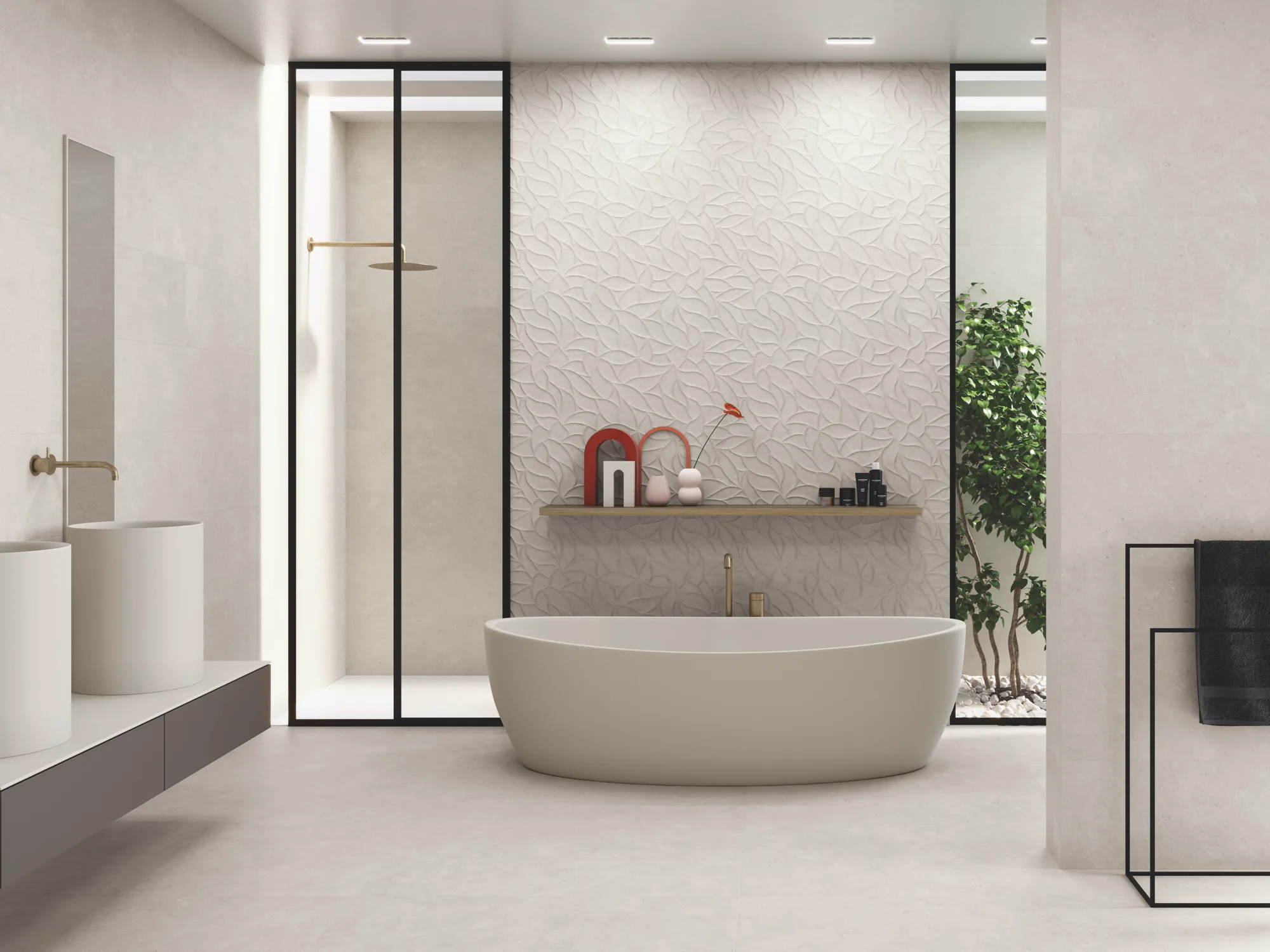 Elba 1859 Stone-Effect Porcelain Tile 1000x1000mm - Image 2