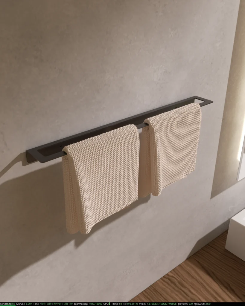 Towel Rack Form 50cm
