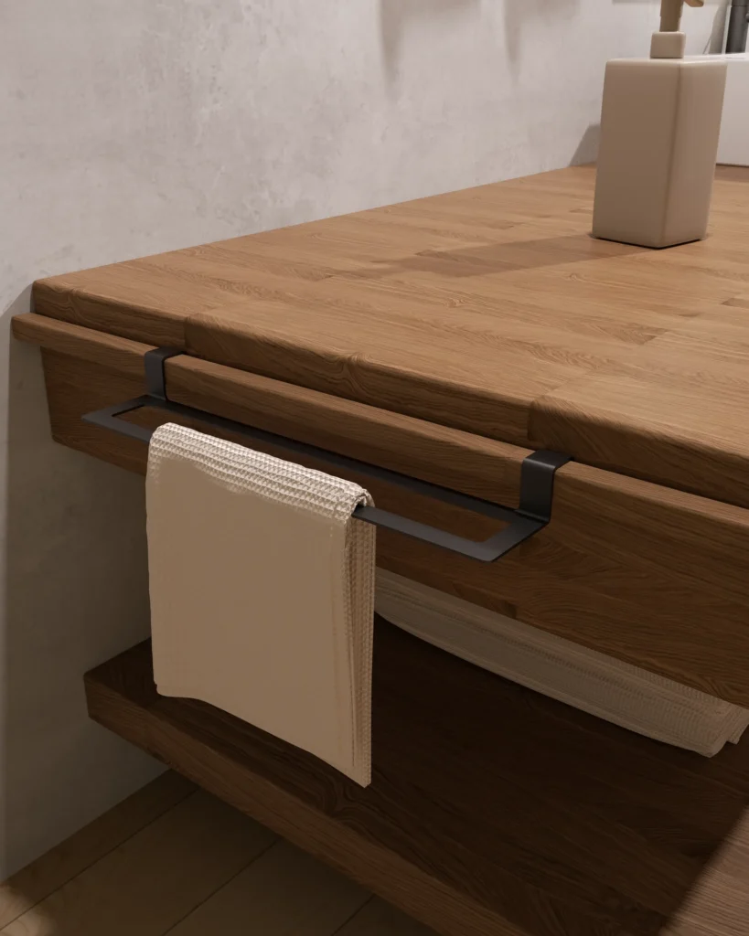 Interior Towel Rack Form