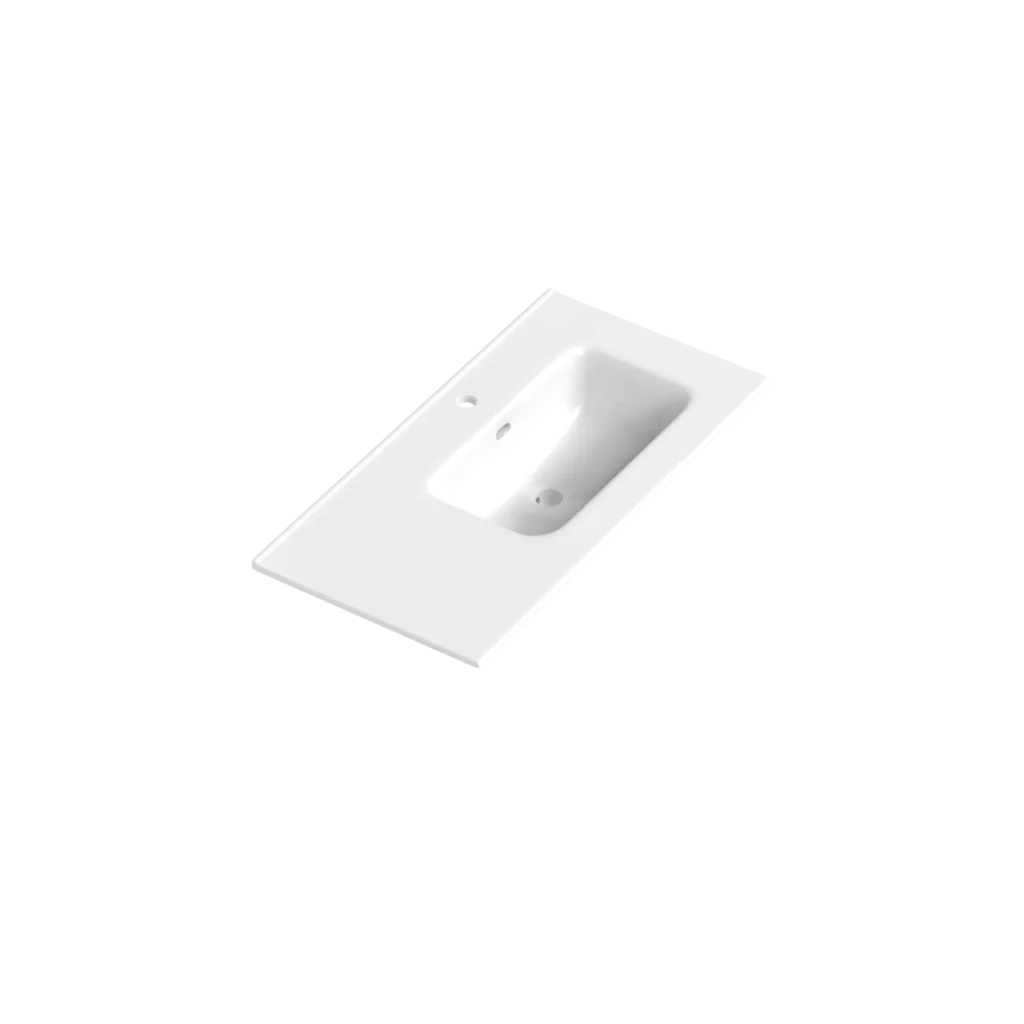 Onix New Ceramic Offset Sink Right 90cm