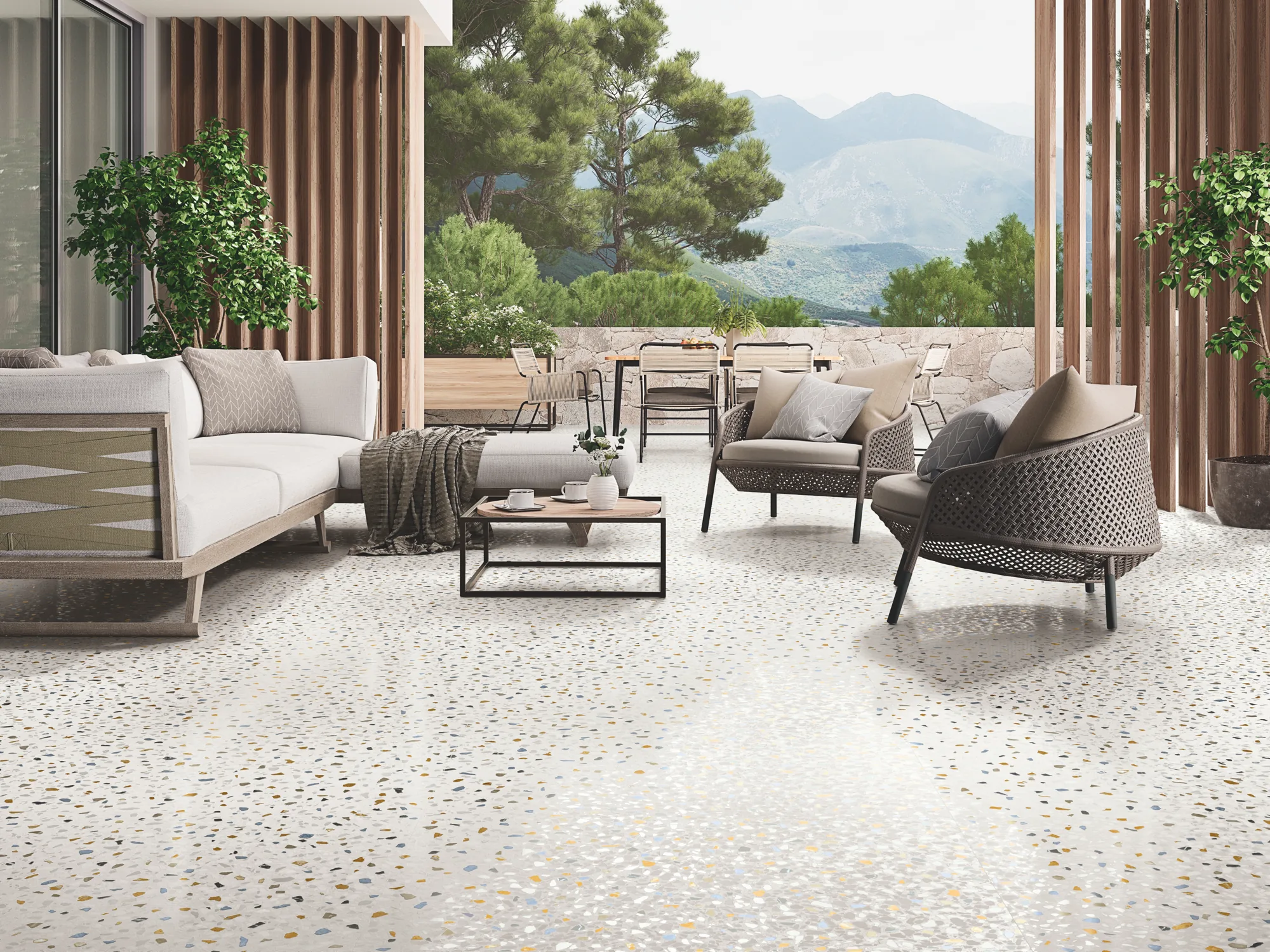 Palazzo 1862 Stone-Effect Porcelain Tile 1000x1000mm - Image 6