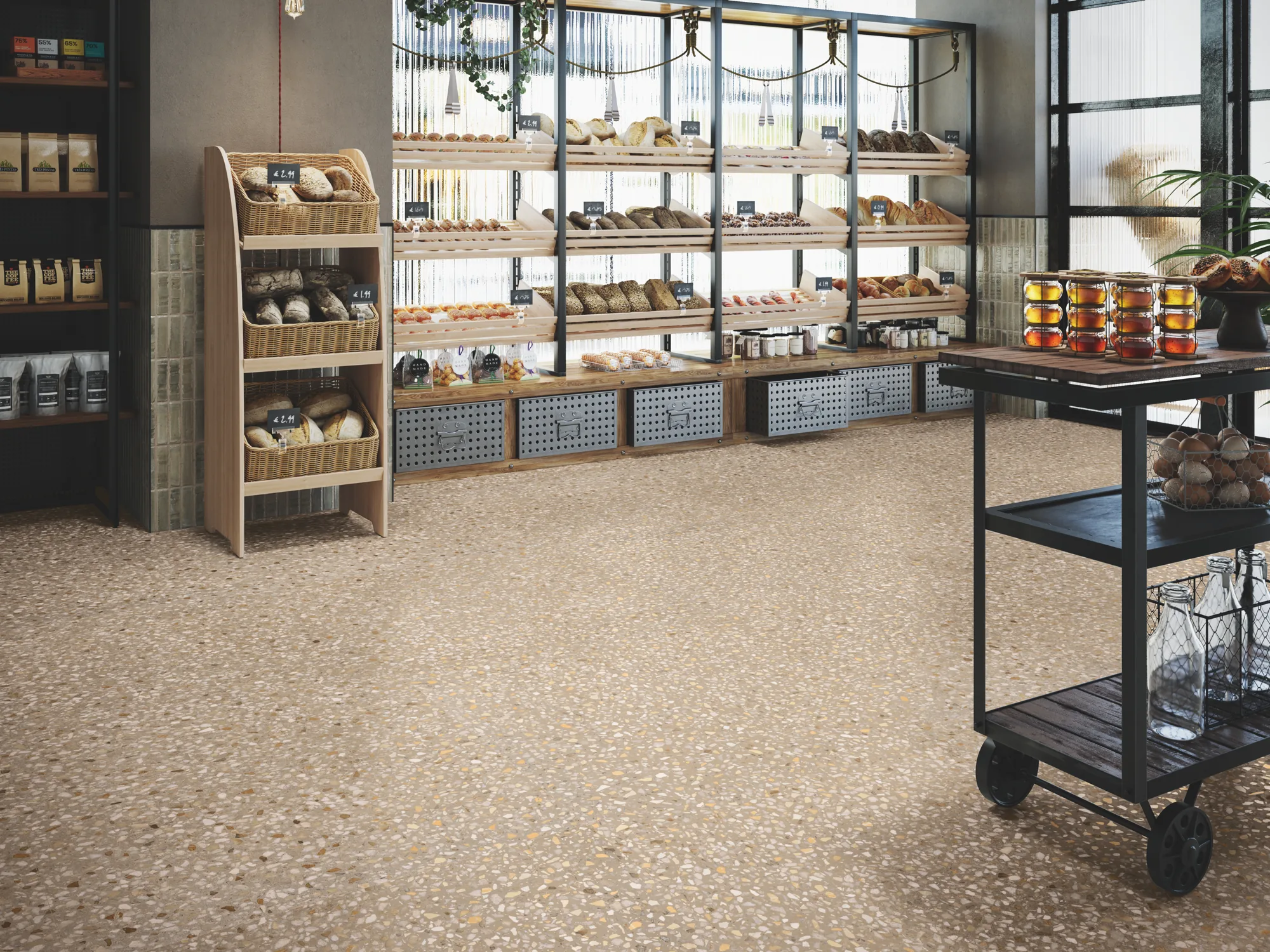 Palazzo 1862 Stone-Effect Porcelain Tile 1000x1000mm - Image 2