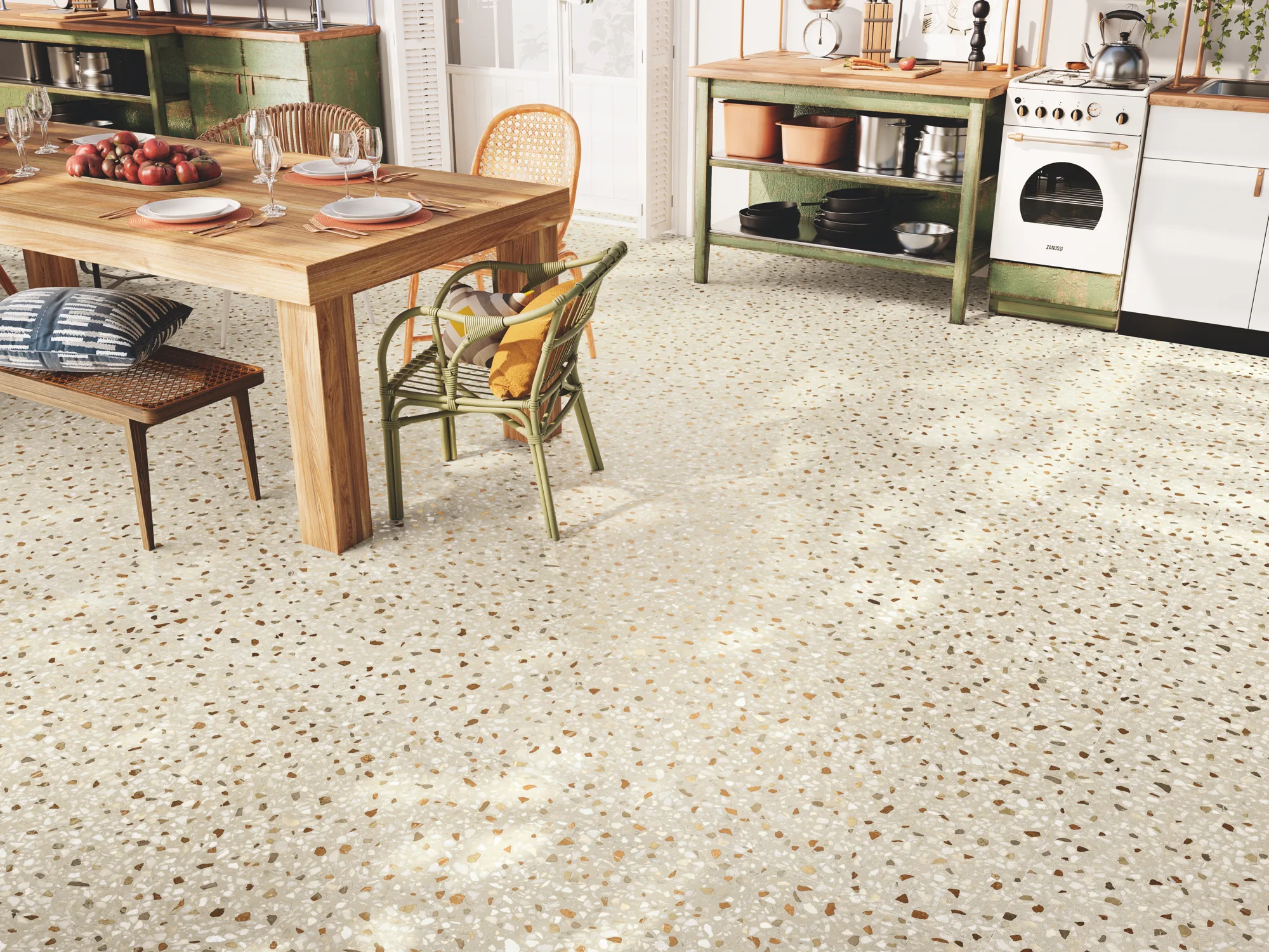 Palazzo 1862 Stone-Effect Porcelain Tile 1000x1000mm - Image 3