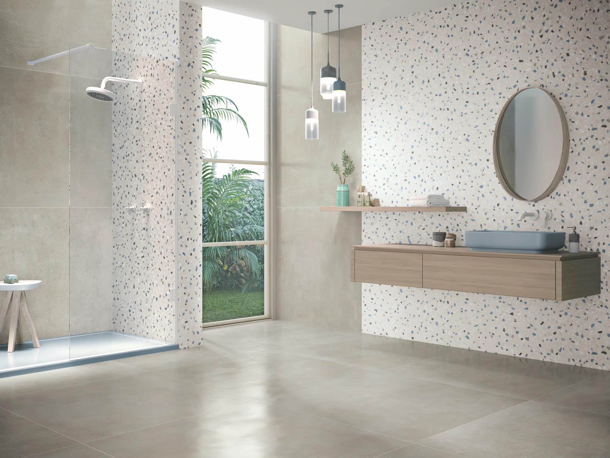 Palazzo 1862 Stone-Effect Porcelain Tile 1000x1000mm