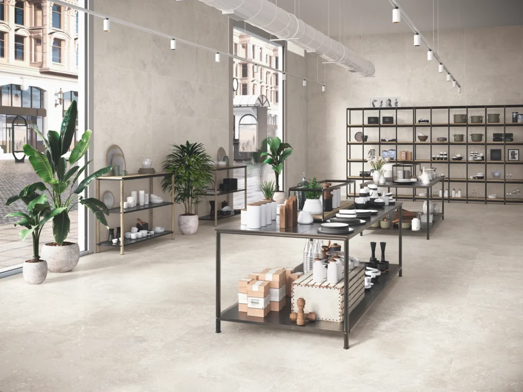 Rapolano 1867 Travertine-Effect Porcelain Tile 1000x1000mm