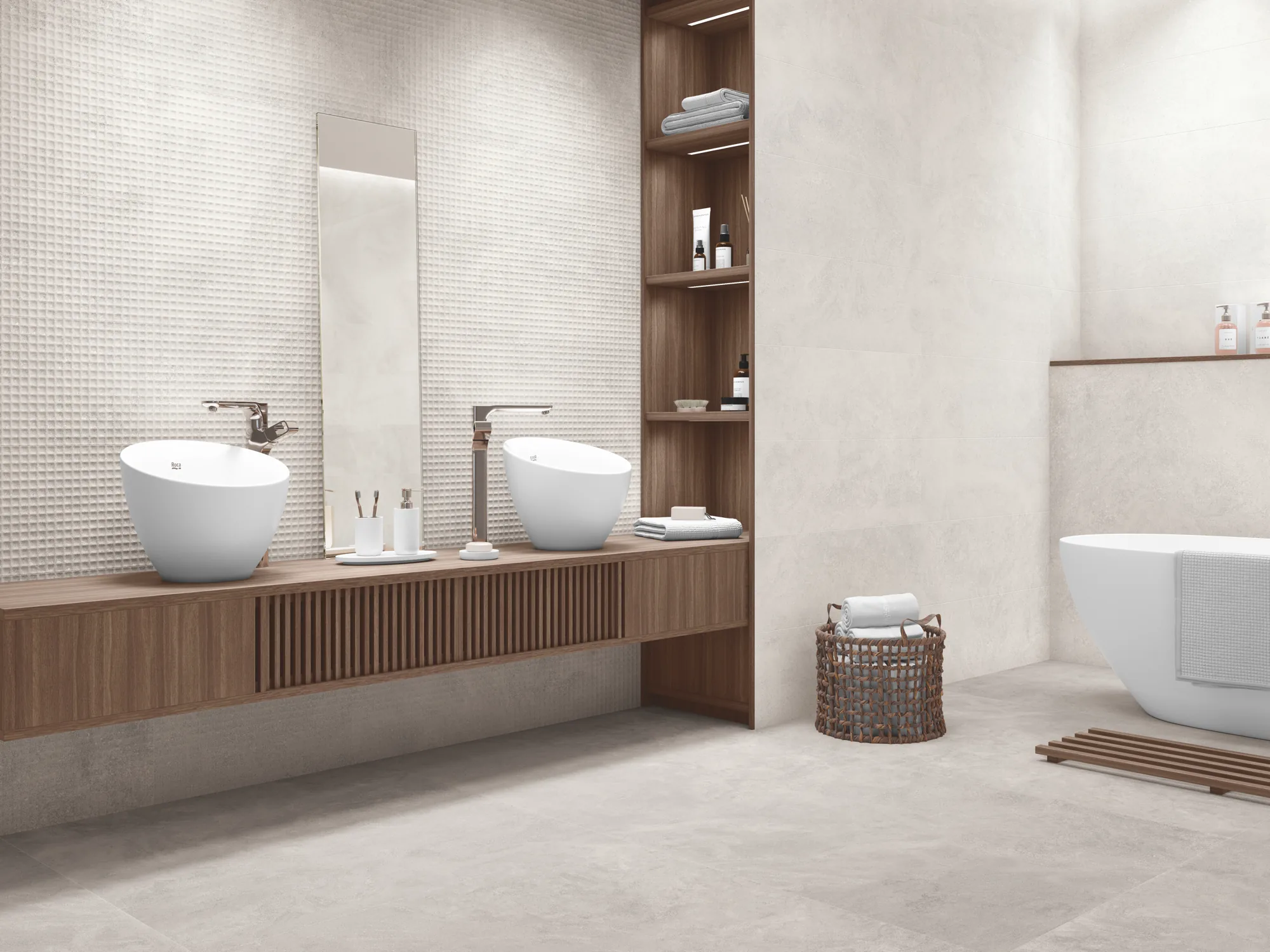 Rodas 1874 Wood-Effect Porcelain Tile 1000x1000mm - Image 7