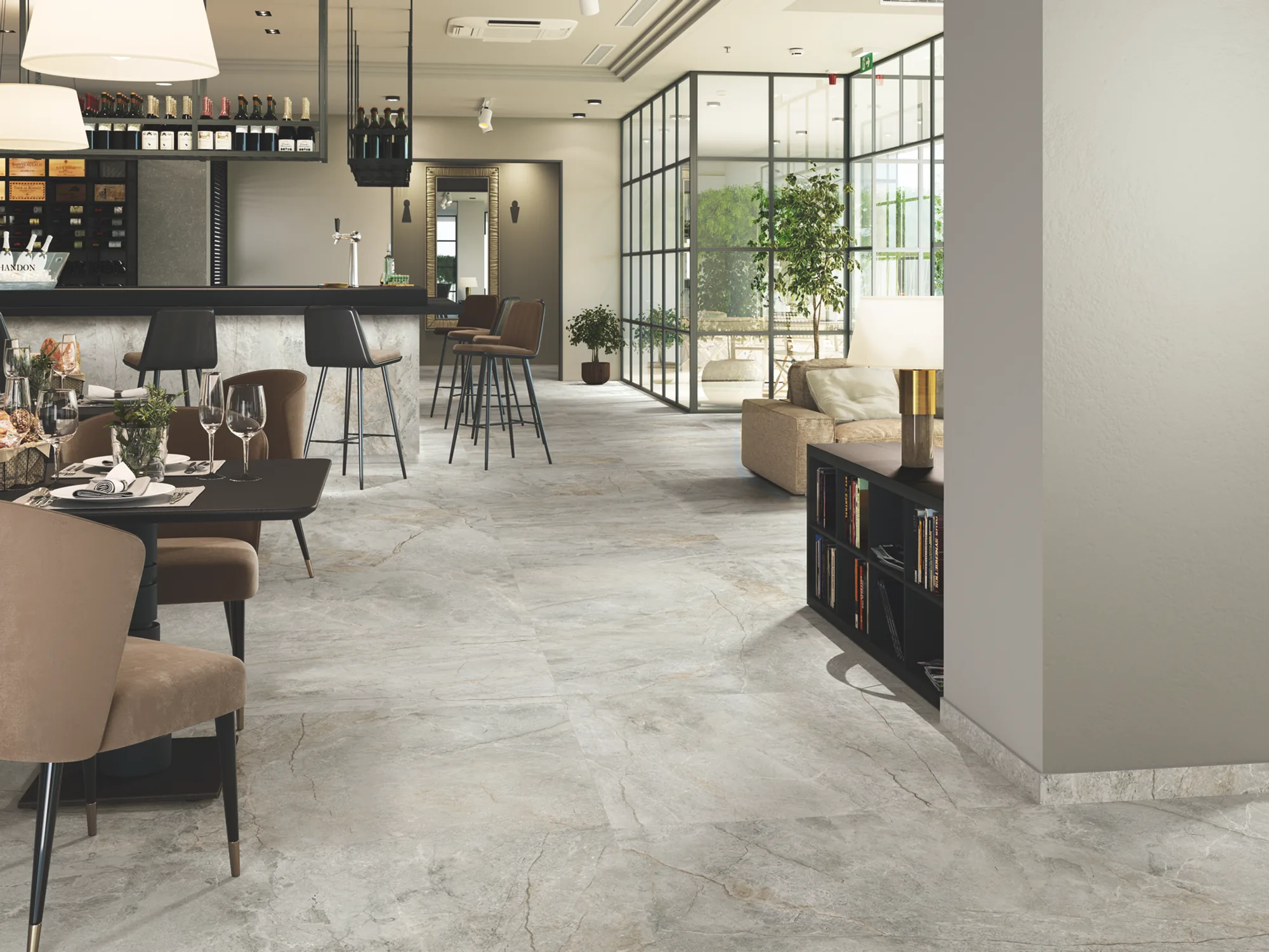 Tamesis 1850 Stone-Effect Porcelain Tile 1000x1000mm - Image 5